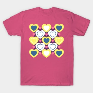 Pattern with hearts T-Shirt